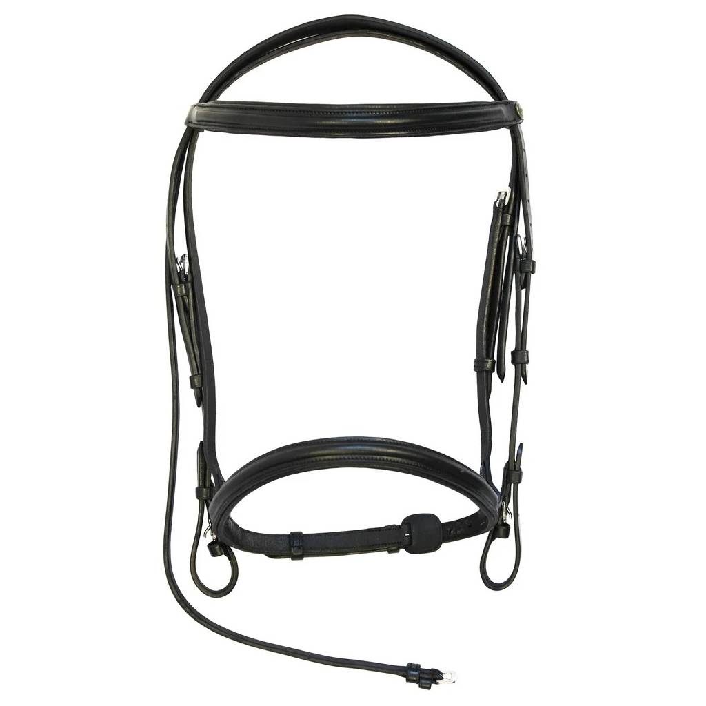 Henri de Rivel Pro Padded Dressage Bridle with Web Reins