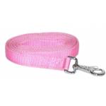 Gatsby Nylon Lead with Snap - Pink - 6'