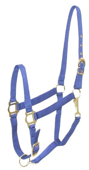 Gatsby Adjustable Nylon Halter with Snap