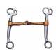 STA-BRITE Tom Thumb Snaffle with Copper Mouth Bit