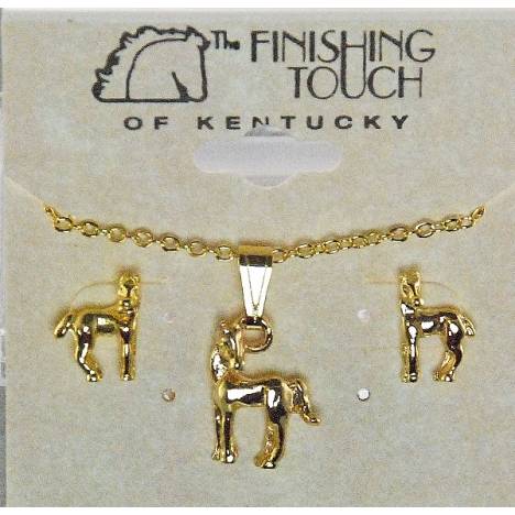 Finishing Touch Horse with Turned Head Gift Set