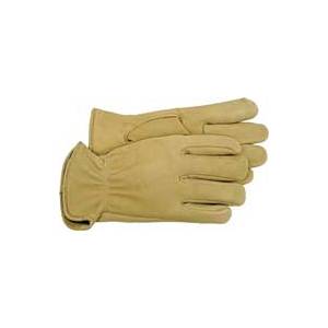 Unlined Deerskin Gardening Work Gloves - 6 Pack