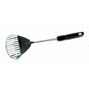 Chrome Litter Scoop With Plastic Handle