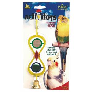 Hour Glass Toy For Birds