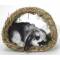 Edible Woven Grass Hut Mat For Rabbits/Small Animals