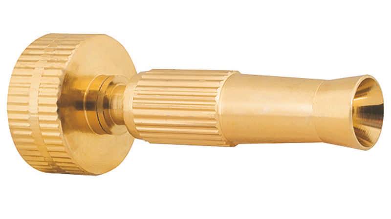 Brass Hose Nozzle For Watering Gardens/Lawns
