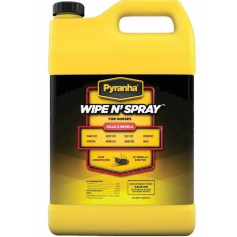 Pyranha Wipe N' Spray Fly Spray