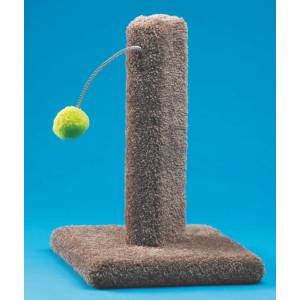 Kitty Cactus With Pom Pom Scratching Post With Toy