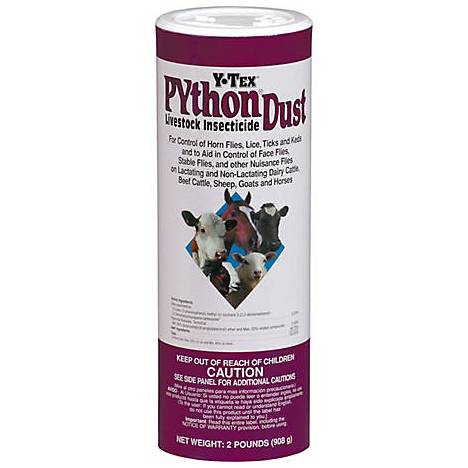 Y-Tex Python Dust Livestock Shaker Can Insect Repellent