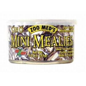 Can O' Mini Mealies Food For Lizards/Snakes/Amphibians/Water Turtles