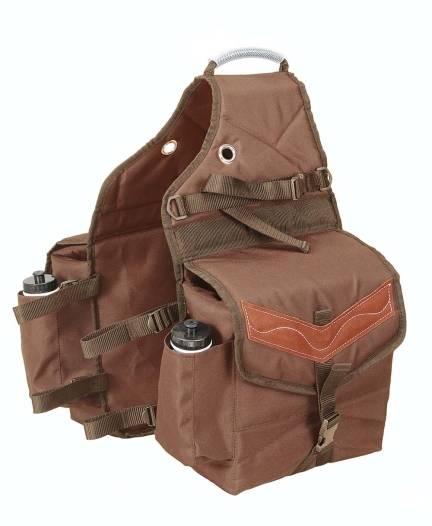 61-9395-2-0 Tough-1 Multi-Pocket Saddle Bag sku 61-9395-2-0