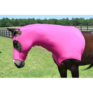 StretchX Mane Stay Hood - Hot Pink - Extra Large (1400-1600lbs)