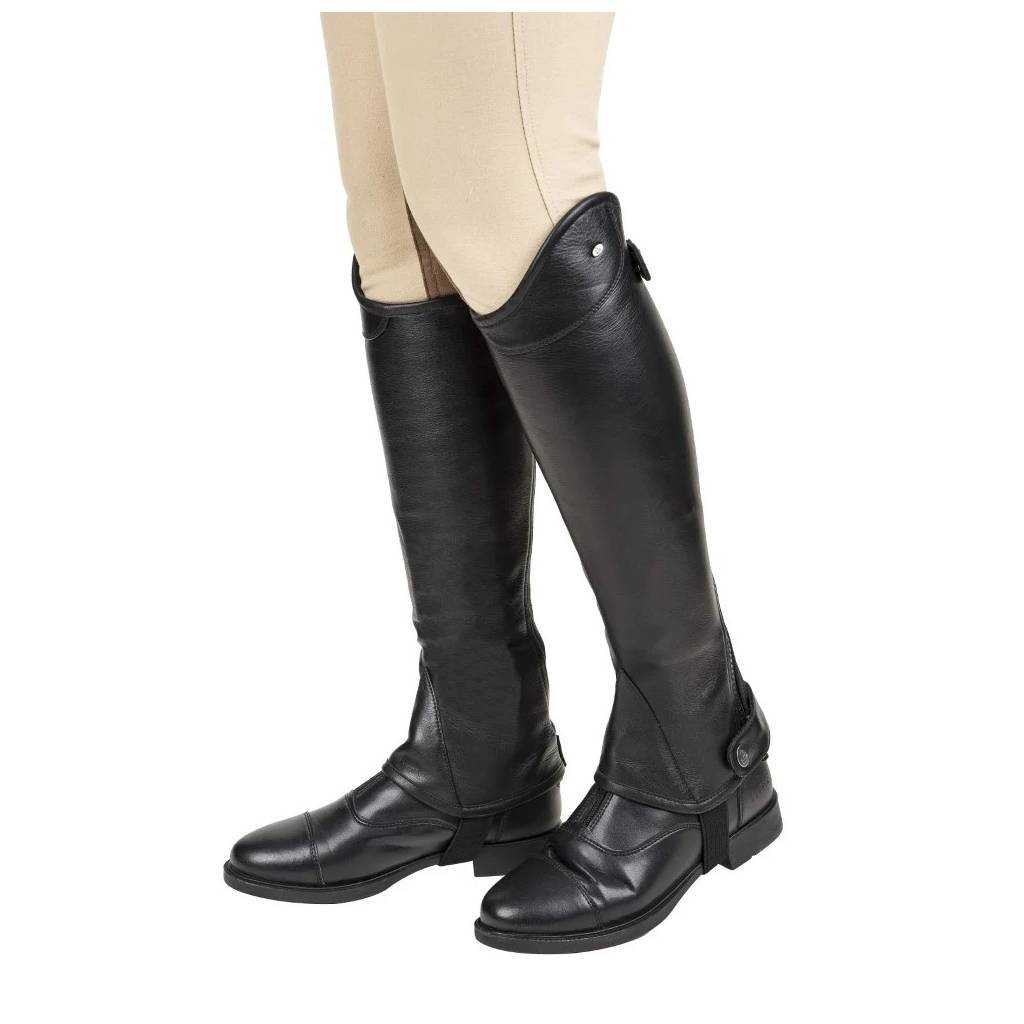 Lettia Adult London Leather Half Chaps