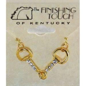 Finishing Touch Snaffle Bit Necklace