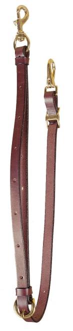 Tory Leather English Bridle Leather Tie Down - Tongue Buckle