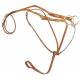 Tory Leather German Martingale & Reins - Center Buckle
