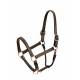 Tory Leather Triple Stitched Deluxe Track Halter W/ Nickel Hardware