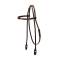 Tory Leather English Bridle Leather Flared Arabian Browband Headstall