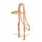 Tory Leather Browband Headstall - Tie Ends