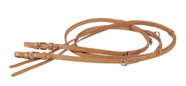 Tory Leather Split German Martingale Reins