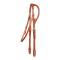 Tory Leather Double & Stitched Bridle Leather Shaped Ear Headstall