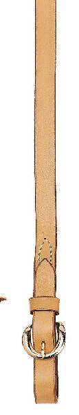 Tory Leather Single Ply Rein - Buckle Bit End
