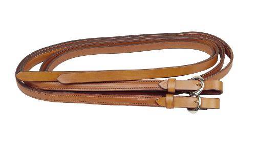 Tory Leather Partial Double & Stitched Split Weighted Reins