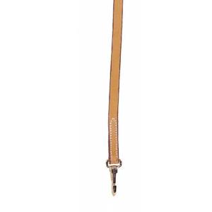 Tory Leather Single Ply Reins - Nickel Snaps
