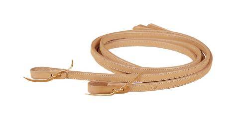 Tory Leather Full Double & Stitched Reins - Water Strap Ends