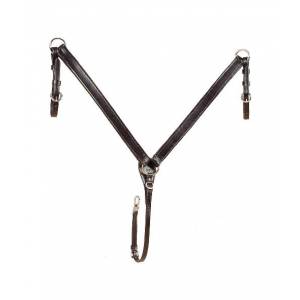Tory Leather Bridle Leather Breast Strap