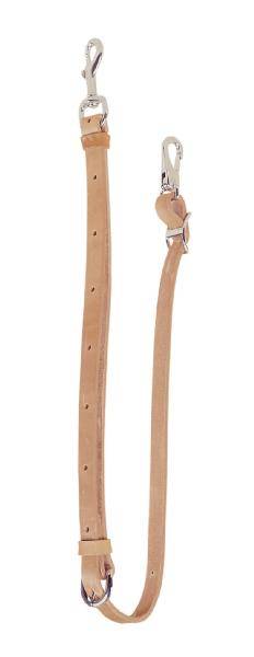 Tory Leather Leather Tie Down - Nickel Hardware