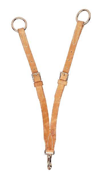 Tory Leather Short Training Fork - Nickel Buckles