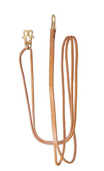 Tory Leather Draw Reins - Sliding Rein Snaps