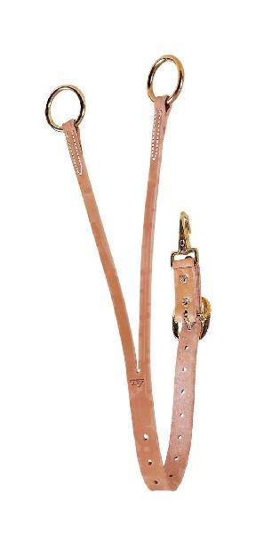 Tory Leather Training Fork - Brass Tongue Buckle