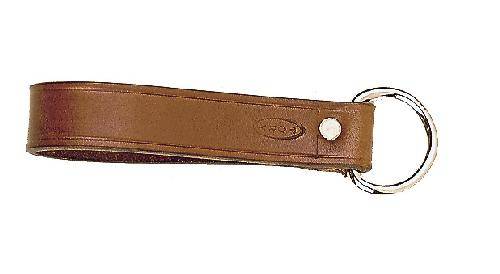 Tory Leather 1" Girth Loop - Brass Dee