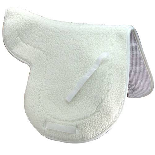 English Fleece Saddle Pad-Close Contact