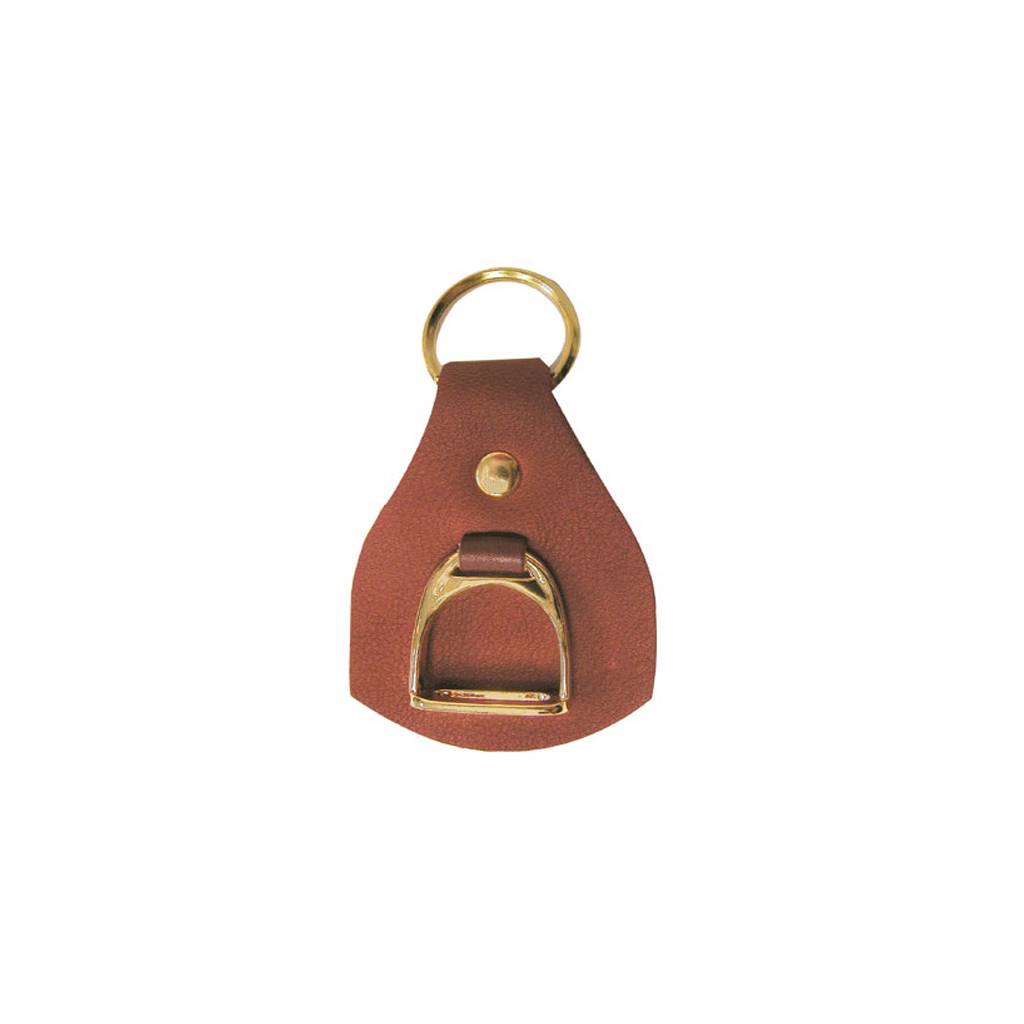 Leather With Stirrup Key Fob