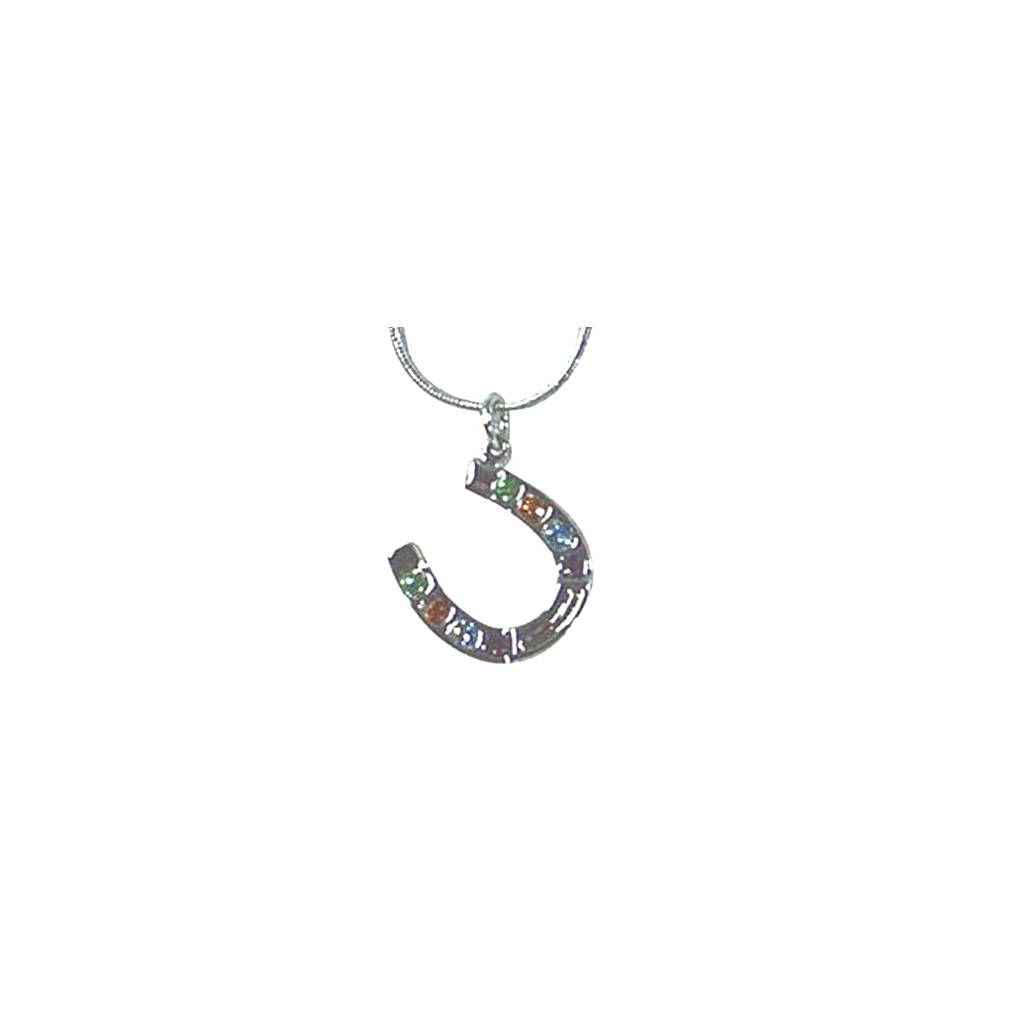 Exselle Horseshoe with Color Stones