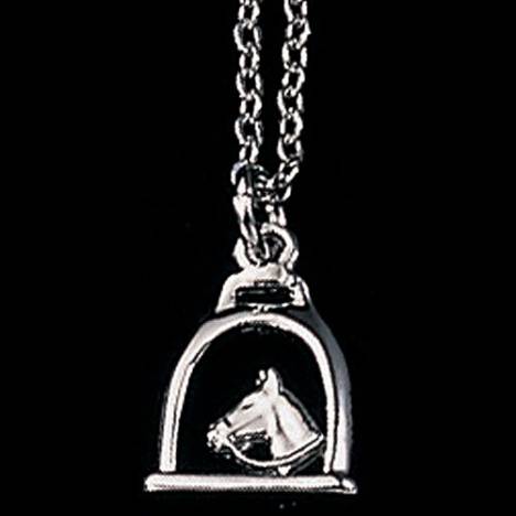 Exselle Stirrup with Horse Head Pendant