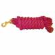 Cotton Lead Rope W/Brass Snap