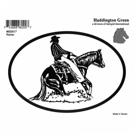 Decal - Reining Horse - Pack Of 6