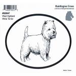 Dog Decal - West Highland White Terrier - Pack Of 6