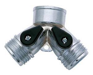 2-Hose Connector With Shut Off