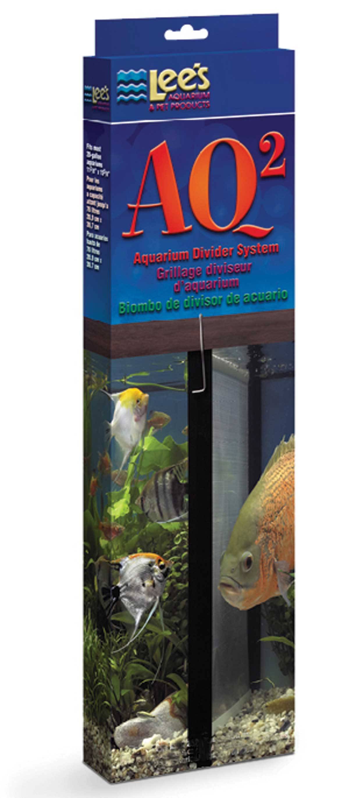 Lee's Aquarium Divider System For Quarantine/Separation Black eBay