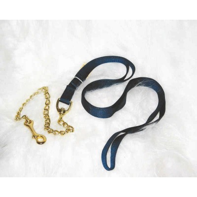 Nylon Lead With Chain For Horses | HorseLoverZ