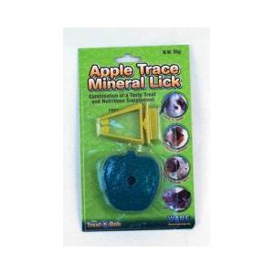 Apple Trace Mineral Treat With Holder For Small Animals