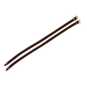 Perri's Black Nylon Spur Straps