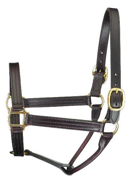 Perri's Premium Track Style Leather Show Halter