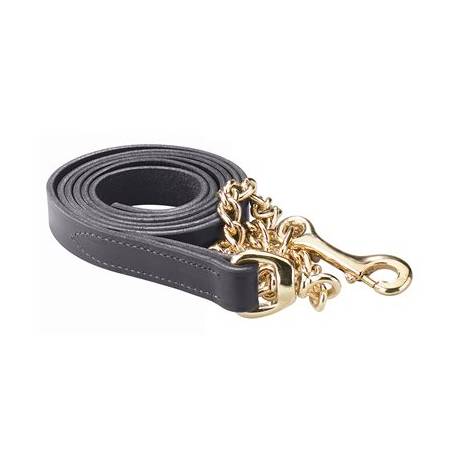 Perri's Leather Lead with 30" Chain