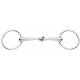 Korsteel Solid Mouth Jointed 16Mm Loose Ring Snaffle Bit